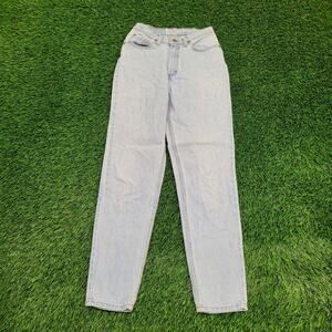 Vintage LEVIS 512 Highrise Jeans Womens 4 26x30 USA Made Light Wash